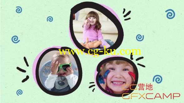 AE模板-儿童卡通栏目包装片头 RocketStock - RS1080 Playtime的图片1