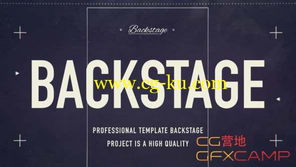 AE模板-时尚视频后台花絮包装 Backstage的图片1