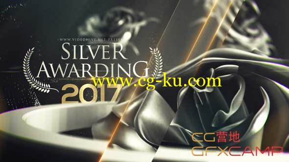 AE模板-三维银色质感颁奖典礼包装片头 Silver Awarding Pack的图片1