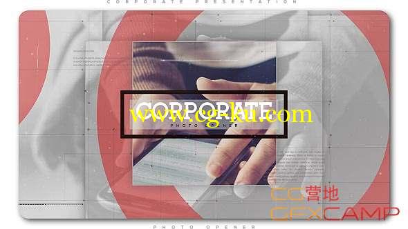 AE模板-商务合作宣传片开场 Corporate Presentation Slideshow的图片1