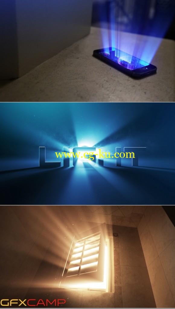 AK教程之3D射线 VideoCopilot 3D Light Rays in AE的图片1