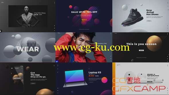 AE模板-商品展示宣传促销介绍包装 Promo & Sales Mockup的图片1
