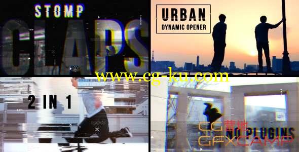 AE模板-动态城市运动视频宣传片头 Urban Dynamic Opener的图片1