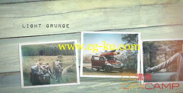 AE模板-老照片回忆相册片头 Light Grunge的图片1