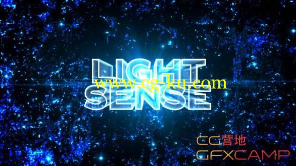 AE模板-光效描边文字宣传片头 Light Sense - Cinematic Trailer的图片1