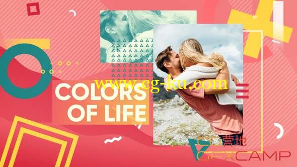 AE模板-活力彩色时尚栏目包装 Colorful Opener的图片1