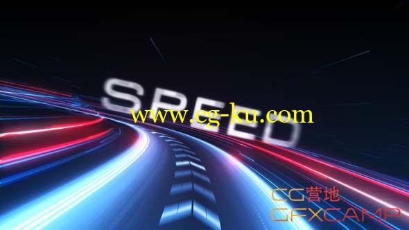 AE模板-速度感Logo动画 Speed Logo Intro的图片1