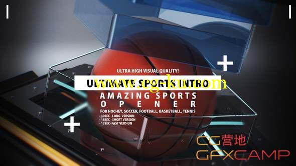AE模板-现代三维体育栏目包装片头 Ultimate Sports Intro的图片1