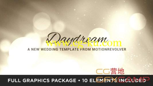 AE模板-典雅梦幻粒子婚礼 VideoHive Daydream Wedding的图片1