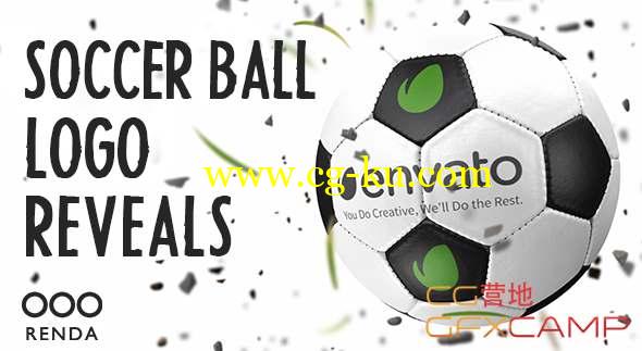 AE模板-体育足球包装Logo动画 Soccer Ball Logo Reveals的图片1