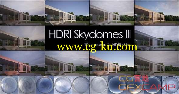 高动态HDR天空贴图 VIZPARK HDRI Skydomes III (部分)的图片1