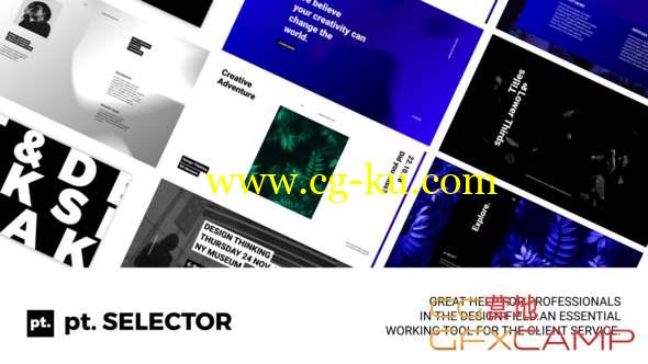 AE模板-时尚文字标题动画 pt. SELECTOR的图片1