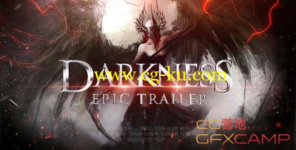 AE模板-大气黑暗游戏视频宣传片 Epic Trailer - Darkness的图片1