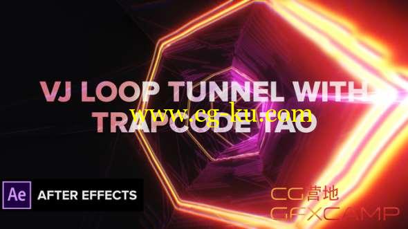 音乐波形可视化隧道AE教程 After Effects - VJ Loop Tunnel with Trapcode Tao + Audio Sync Tutorial的图片1