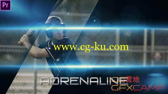 PR模板-动作体育力量视频宣传片 Adrenaline - Action Trailer的图片1