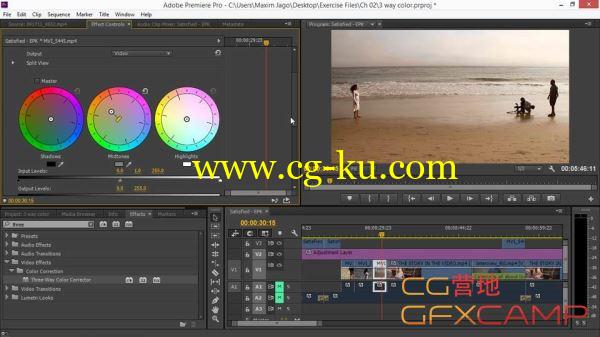 音乐电影EPK幕后第三季-调色特效流程 Lynda – EPK Editing Workflows 03: Color Correction, Visual Effects, and Finishing的图片1
