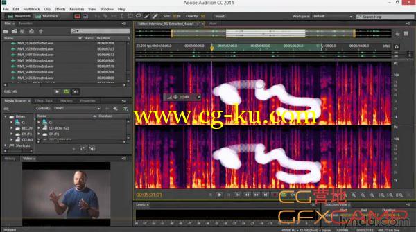 音乐电影EPK幕后第四季 –音效处理 Lynda – EPK Editing Workflows 04: Audio Cleanup and Special Effects的图片1