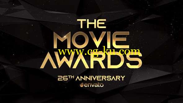 AE模板-奢华文字颁奖包装片头 The Movie Awards Opener的图片1