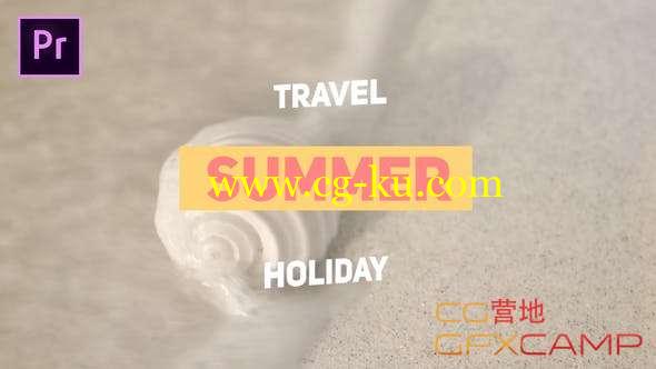 PR模板-夏天旅游视频包装片头 Summer Travel的图片1
