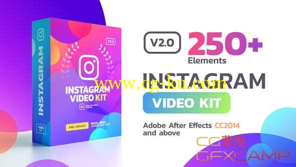AE模板-INS时尚视频竖屏宣传包装 Instagram Stories v2的图片1