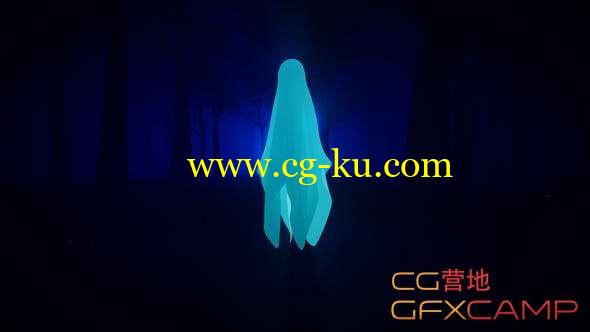 AE模板-幽灵惊悚Logo动画 Ghost Ident的图片1
