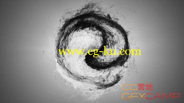 AE模板-中国风阴阳太极Logo动画 Yin Yang Logo Reveal的图片1