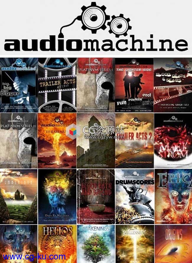 1360多首电影预告片影视配乐背景音乐Audiomachine – Discography的图片2