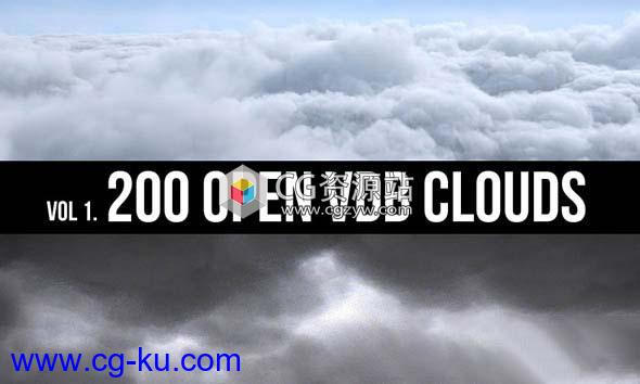 200组VDB体积云模型Open VDB Clouds Pack的图片1