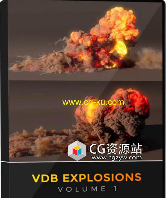 10种VDB序列素材爆炸特效动画元素 VDB格式的图片1