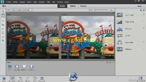 《Photoshop Elements 11应用技术视频教程》video2brain Introduction to Adobe Ph...的图片2