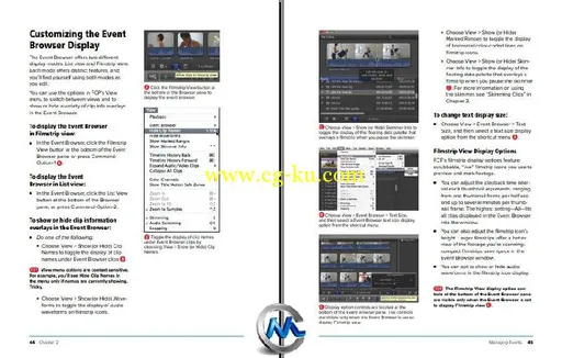 《Final Cut Pro X快速入门指南书籍》Final Cut Pro X Visual QuickStart Guide的图片3