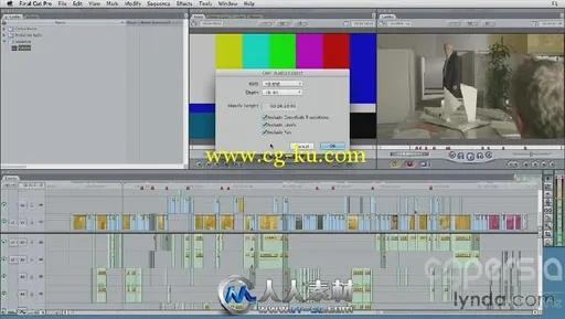 《Logic与FCP影视混音效果视频教程》Lynda.com Mixing a Short Film with Logic Pro的图片1