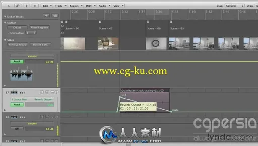 《Logic与FCP影视混音效果视频教程》Lynda.com Mixing a Short Film with Logic Pro的图片3