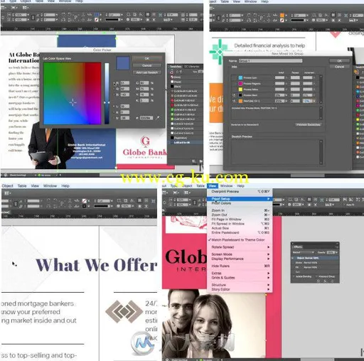 InDesign排版色彩的理解与应用视频教程 InDesign Insider Training Color的图片1