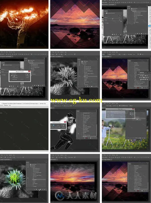 PS动作脚本使用技巧视频教程 Pluralsight Harnessing the Power of Photoshop Actions的图片1