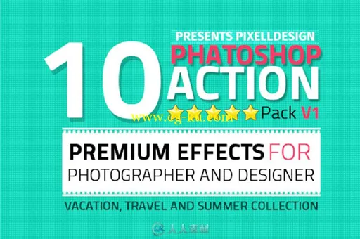 10款高质量PS动作10 Photoshop Action Pack的图片1