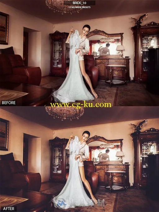 12款新娘照片展示lightroom预设graphicriver-10621421-12-hq-bride-presets的图片5