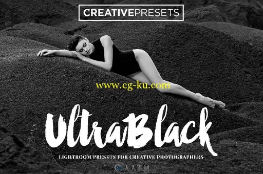 10款高级黑白调色表现lightroom预设10 UltraBlack B&W Lightroom Presets的图片1