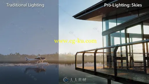 Pro Lighting Skies Ultimate灯光照明Blender插件 BLENDERMARKET BLENDER ADDON PR的图片2