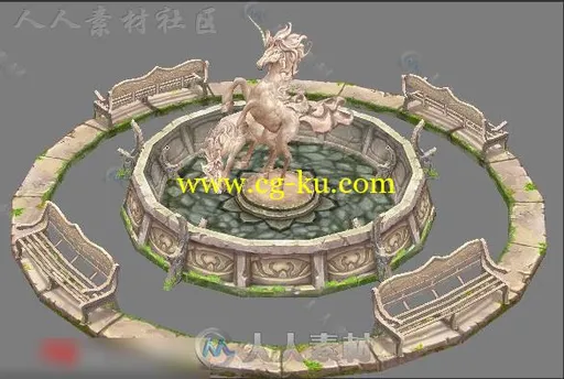 地下城守护者全套场景3D模型的图片1