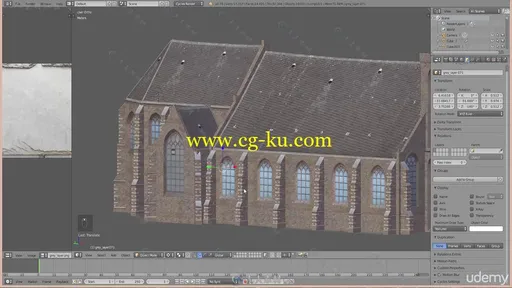 Blender建筑景观环境场景大师级训练视频教程 UDEMY CREATING 3D ENVIROMENTS IN BL的图片4