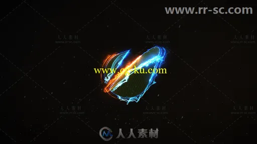 酷炫史诗高科技电火花运动标志展示Logo演绎AE模板 Videohive Logo Reveal 18936541的图片7