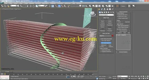 3ds Max精品硬表面建筑建模视频教程的图片3