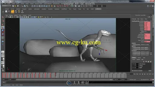 Maya水墨动画视频教程的图片3