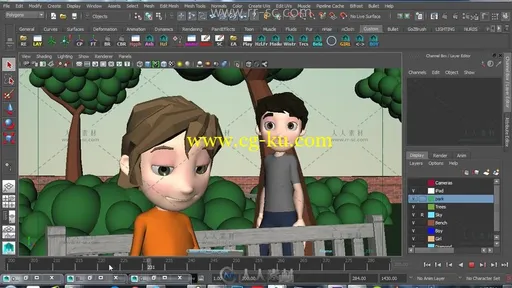 Maya和After Effects创建一个叙事概念动画视频教程的图片4