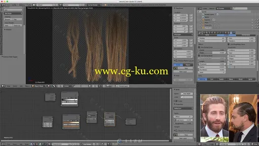 Blender角色头发实例制作视频教程的图片8
