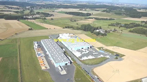 庞大的变电站能源生产机械工厂高清实拍视频素材的图片3