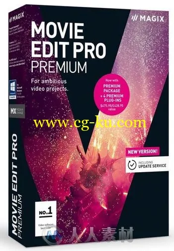 MAGIX Movie Edit Pro Premium视频编辑软件V2018 17.0.2.159版的图片1