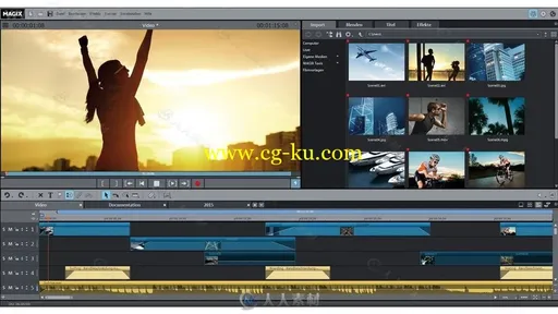 MAGIX Movie Edit Pro Premium视频编辑软件V2018 17.0.2.159版的图片3