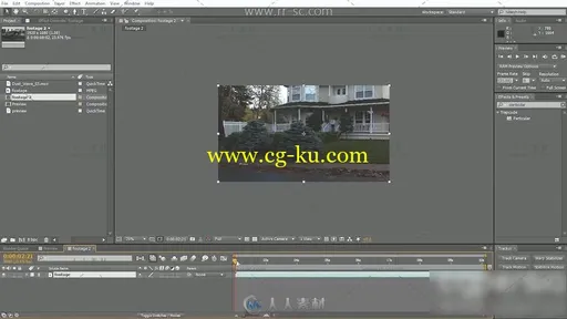 AE模拟雨天和地面水汽效果视频教程的图片3